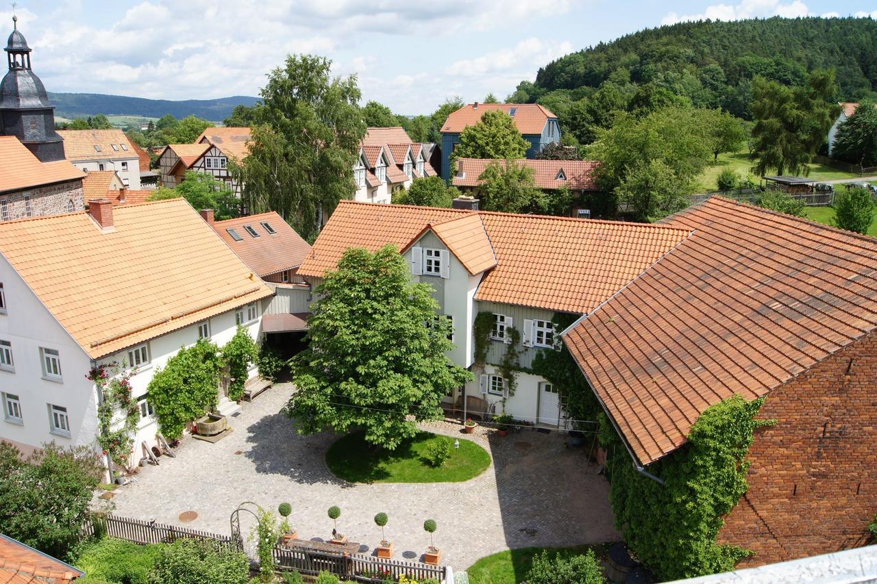 Ferienappartments Kirchhof Sallmannshausen Exteriör bild