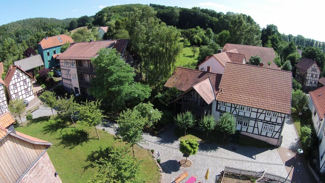 Ferienappartments Kirchhof Sallmannshausen Exteriör bild